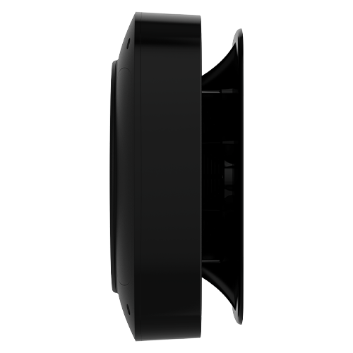 Detector de fum wireless FireProtect, negru - AJAX