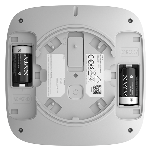 Detector de fum wireless FireProtect, alb - AJAX
