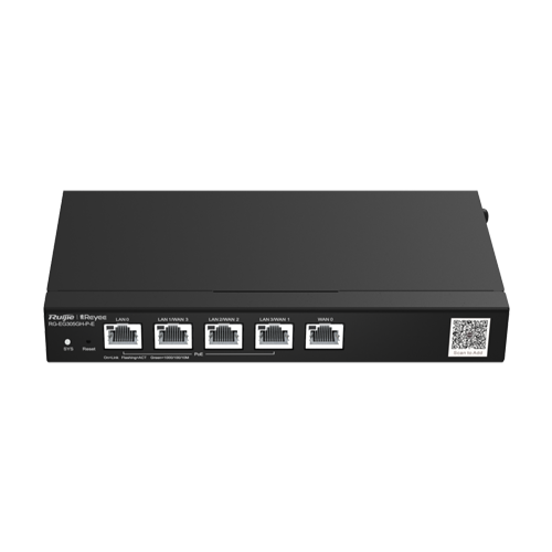 Router 4 x RJ45 1G PoE, 1 x RJ45 1G, Buget PoE 60W, Multi-WAN, Cloud Management - Ruijie