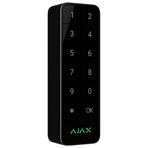 Tastatura Superior Keypad Outdoor, Fibra negru- AJAX