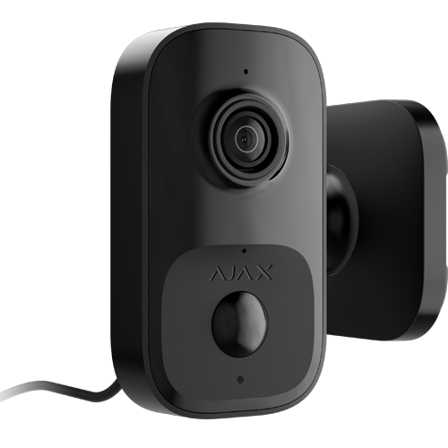Camera Indoorcam IP, interior, 4MP, lentila fixa, PIR, IR 8m, negru– AJAX