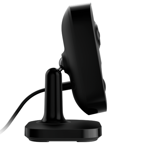 Camera Indoorcam IP, interior, 4MP, lentila fixa, PIR, IR 8m, negru– AJAX