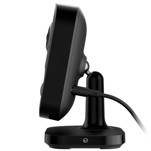 Camera Indoorcam IP, interior, 4MP, lentila fixa, PIR, IR 8m, negru– AJAX	