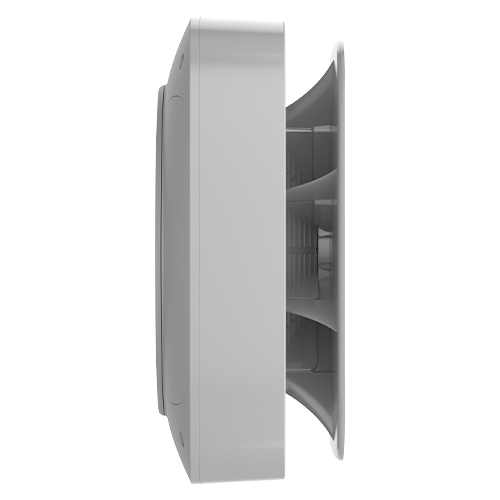 Detector de fum wireless cu sirena FireProtect, alb - AJAX
