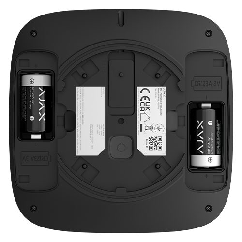 Detector de temperatura wireless FireProtect, negru - AJAX