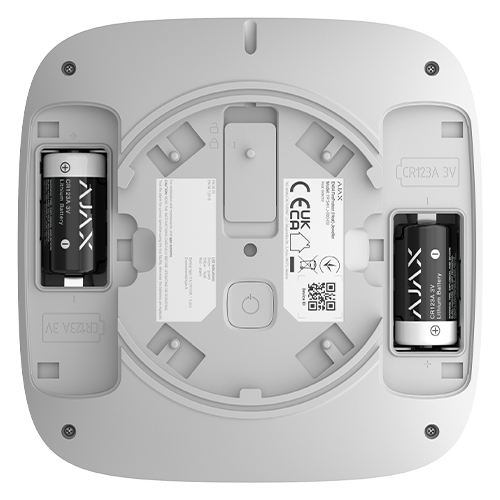 Detector de temperatura wireless FireProtect, alb - AJAX