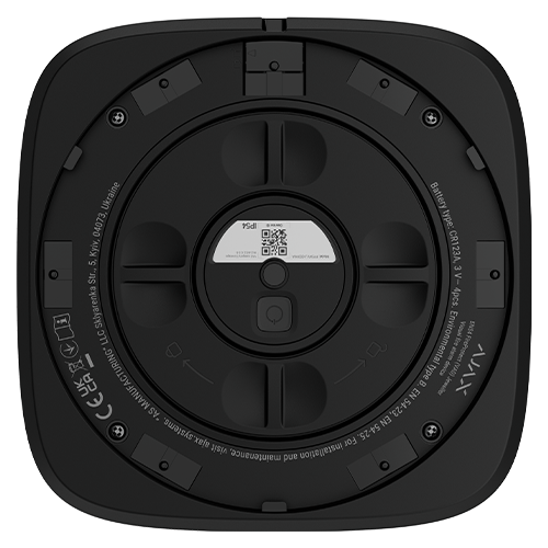 Flash FireProtect VAD, negru - AJAX