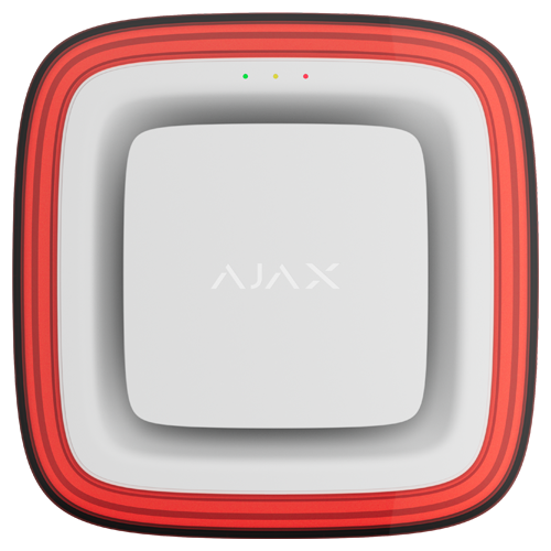 Sirena cu flash FireProtect VAD, alb - AJAX