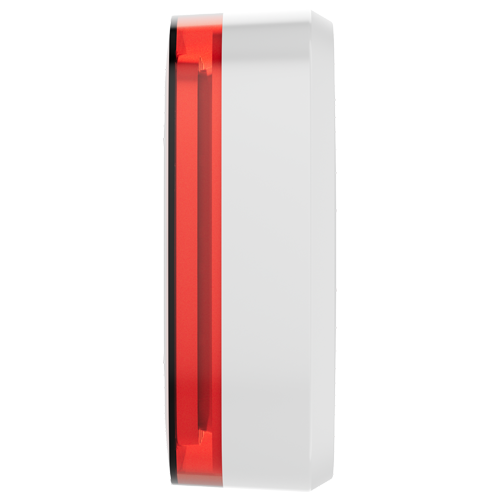 Sirena cu flash FireProtect VAD, alb - AJAX