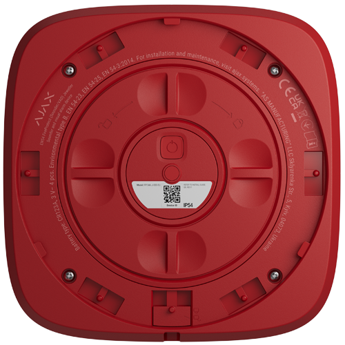 Sirena FireProtect, rosu - AJAX