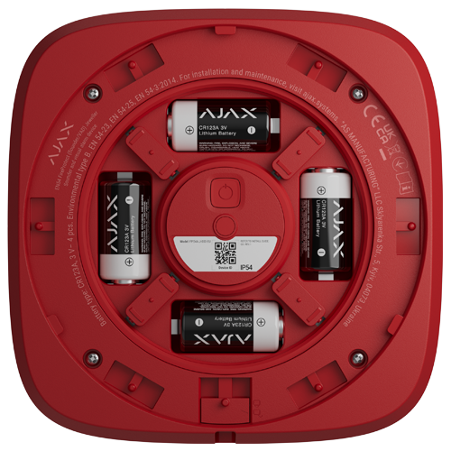 Sirena FireProtect, rosu - AJAX