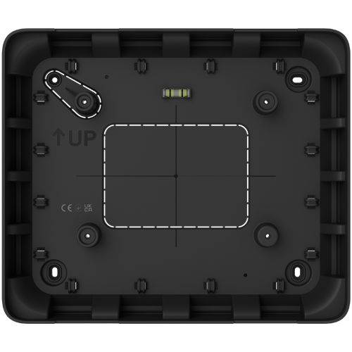 Doza de montaj GlandBox , negru - AJAX