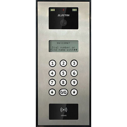 Panou exterior audio, semiduplex digital - ELECTRA