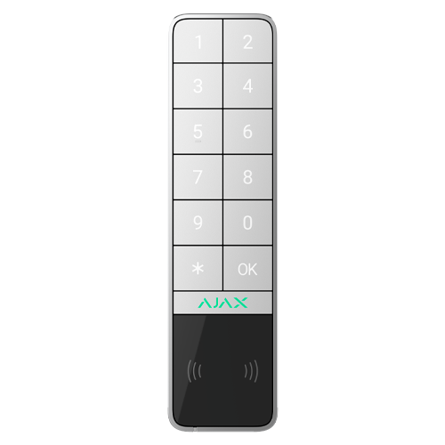 	Tastatura Keypad Outdoor, alb - AJAX