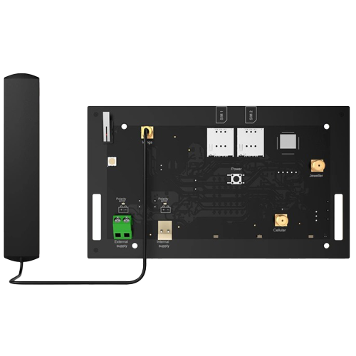 Centrala alarma wireless Hub BP, 2xSIM, 2G/3G/LTE, fara carcasa - AJAX