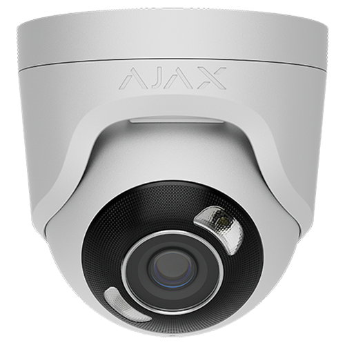 Camera turret IP 5.0MP, lentila 2.8 mm, IR 50m, WL 50m, PoE, alb