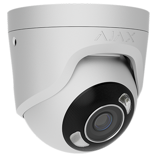 Camera turret IP 5.0MP, lentila 2.8 mm, IR 50m, WL 50m, PoE, alb