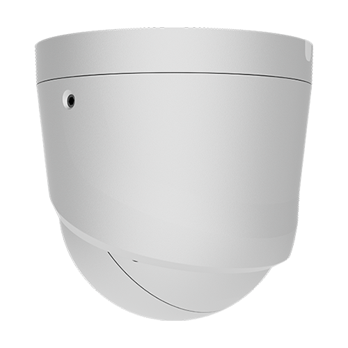 Camera turret IP 8.0MP, lentila 2.8 mm, IR 50m, WL 50m, PoE, alb - AJAX