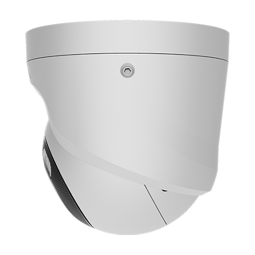 Camera turret IP 8.0MP, lentila 2.8 mm, IR 50m, WL 50m, PoE, alb - AJAX