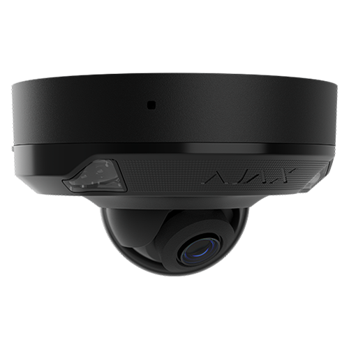 Camera mini dome IP 5.0MP, lentila 2.8 mm, IR 15m, WL 15m, PoE, negru