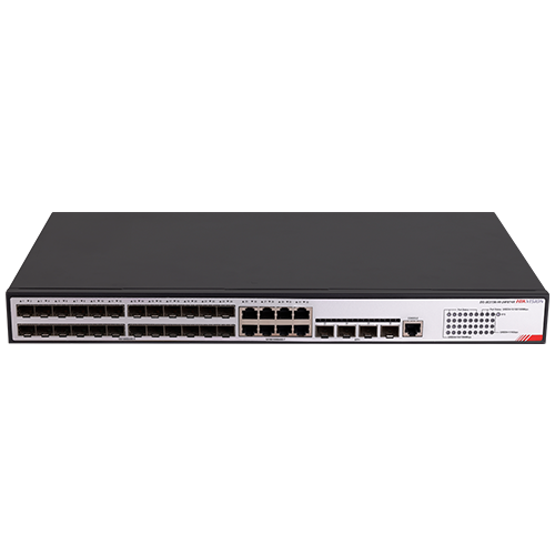 Switch L2+, 4 x SFP+ 10G, 24 x SFP 1G, 8 x RJ45 1G, Management - HIKVISION DS-3E2736-HI-24F8T4X