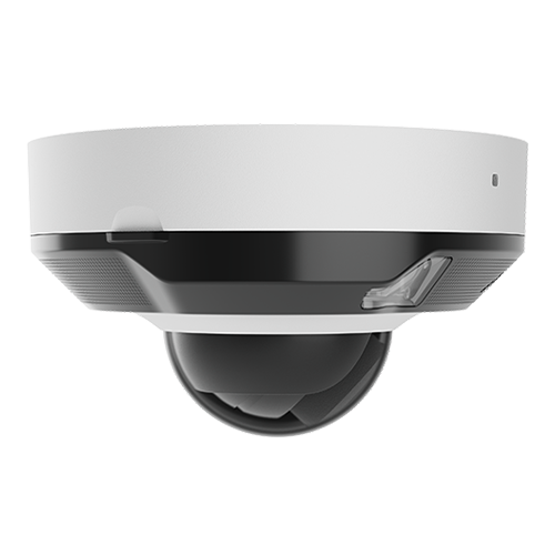 Camera mini dome IP 5.0MP, lentila 2.8 mm, IR 15m, WL 15m, PoE, alb - AJAX