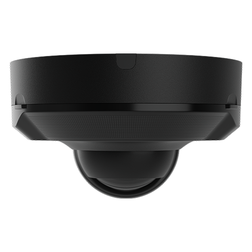 Camera mini dome IP 8.0MP, lentila 2.8 mm, IR 15m, WL 15m, PoE, negru