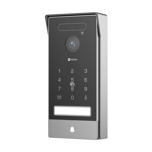 Videointerfon 4K, recunoastere faciala, scanare biometrica a palmei, monitor 8