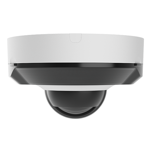 Camera mini dome IP 8.0MP, lentila 2.8 mm, IR 15m, WL 15m, PoE, alb - AJAX