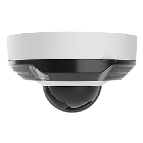 Camera mini dome IP 8.0MP, lentila 2.8 mm, IR 15m, WL 15m, PoE, alb - AJAX