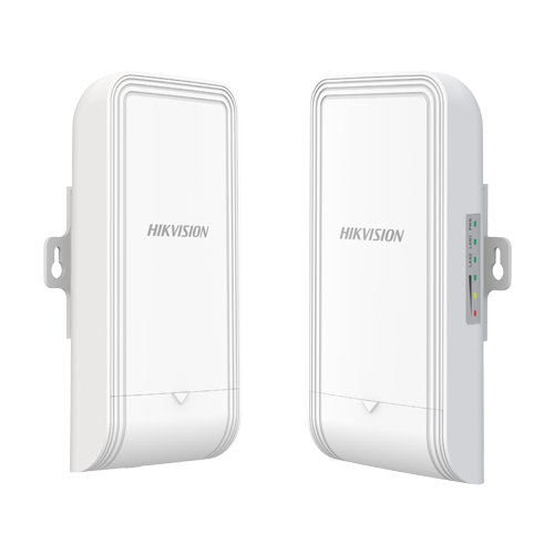 Set Bridge wireless 2.4GHz, 300Mbps, 1 km, 7dBi, PoE IN, Management - HIKVISION