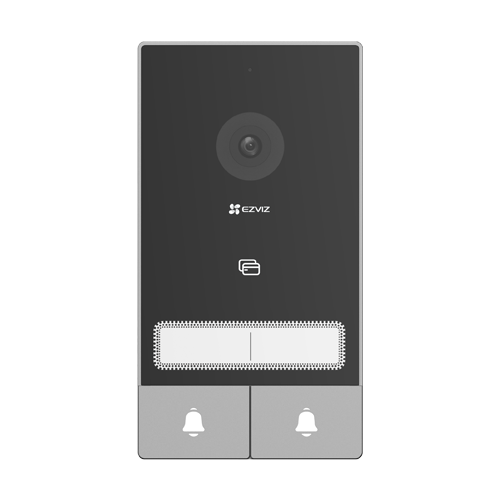 Kit video-interfon 2 familii, 2 x monitor tactil 7