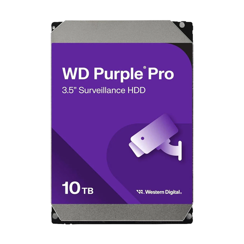  Hard disk 10TB - Western Digital PURPLE PRO AI