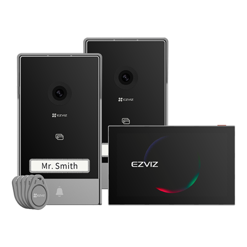  Kit video-interfon, monitor tactil 7