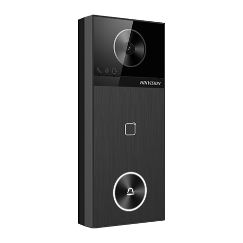 Panou exterior videointerfon TCP/IP 4MP, IR 3m, Wi-Fi6, Bluetooth, M1, IP65 - HIKVISION