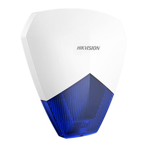 Sirena cablata AX PRO de exterior cu flash, led Albastru - HIKVISION