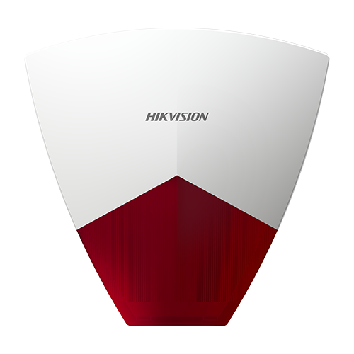 Sirena cablata de exterior, 12 VDC, Rosu - HIKVISION