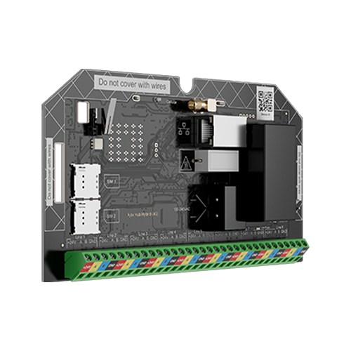 Centrala alarma Superior Hub Hybrid 4G, alb, Ethernet, fara carcasa -- AJAX