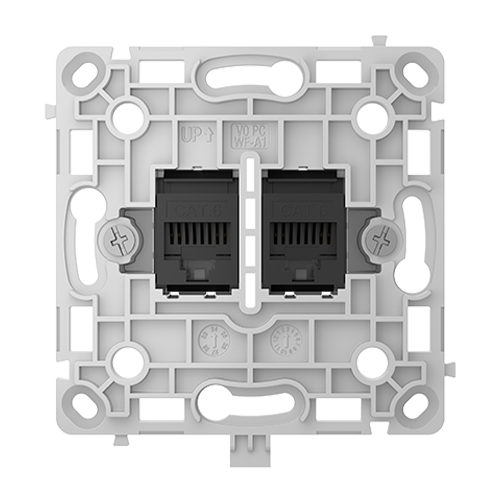 Modul ethernet(LAN) perete, negru, AJAX