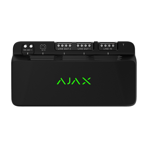 Modul alimentare Superior LineSupply Fibra, 75W, negru, - AJAX