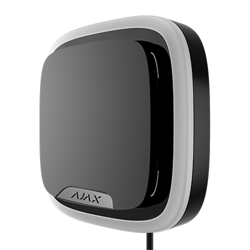 Sirena de exterior Superior Fibra Plus, cablata, negru- AJAX