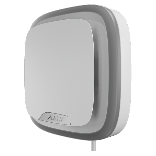 Sirena de exterior Superior Fibra Plus, cablata, alb- AJAX