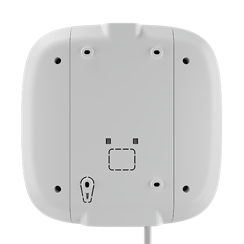 Sirena de exterior Superior Fibra Plus, cablata, alb- AJAX