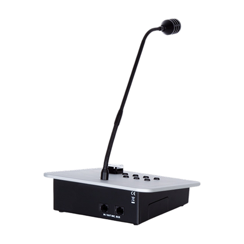 SPIKA-EM7_500x500_2 Statie de apelare cu un microfon si 7 butoane - TELETEK