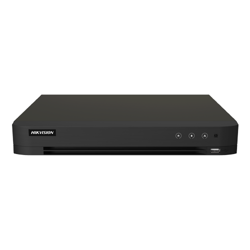  DVR AcuSense 4 ch., 5MP + 4 ch. IP 4K, Audio bidirectional - HIKVISION