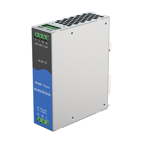 Sursa de alimentare in comutatie, 54V/2.2A, 120W, sina DIN - Ruijie Reyee