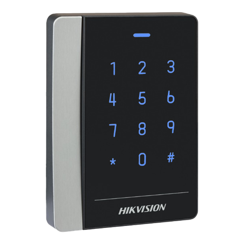 Cititor de proximitate seria Pro, tastatura, M1 13.56 MHz, RS485, Wiegand 26/34, Buzzer - HIKVISION