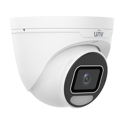 Camera IP Wise-ISP ColorHunter, 8MP, lentila 2.8mm, WL 30m, Mic, Alarma, PoE, Color 24/7, IK10 - UNV	