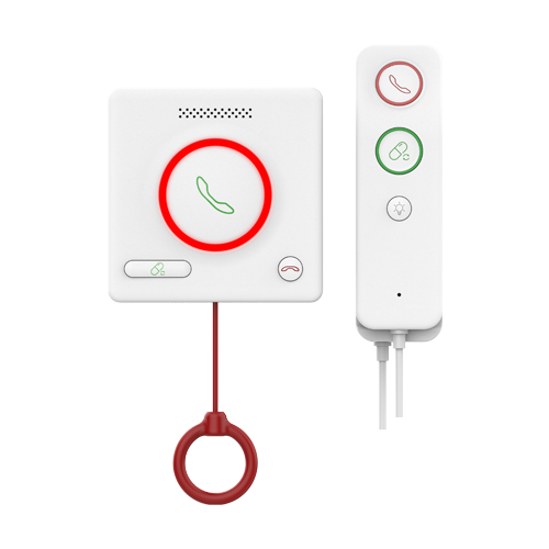 Terminal medical audio cu receptor si snur apelare, Mic., Speaker, Alarm IN, PoE - HIKVISION