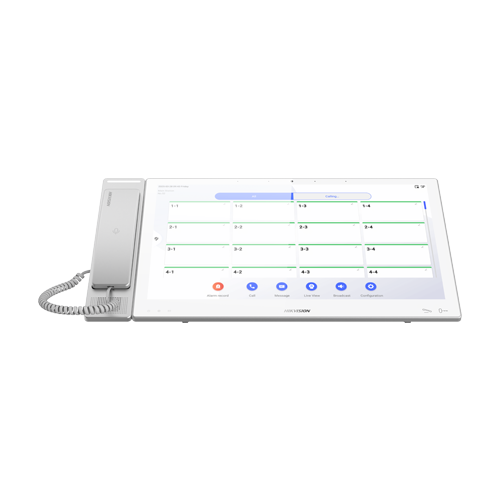 Statie asistente cu receptor, Display touch 15.6